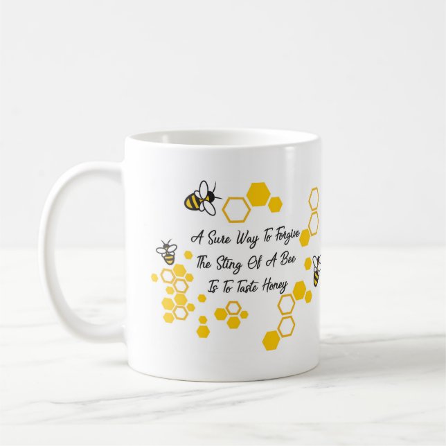 Honeybee Coffee Mug (Left)