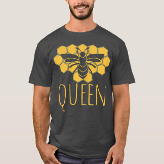 Honeybee Cute Bee Lover Queen  T-Shirt