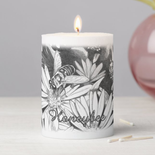 Honeybee & Daisy Candles Custom Daisy Candles (In Situ)