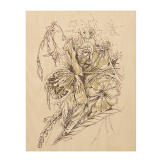 Honeybee Design Wood Wall Art