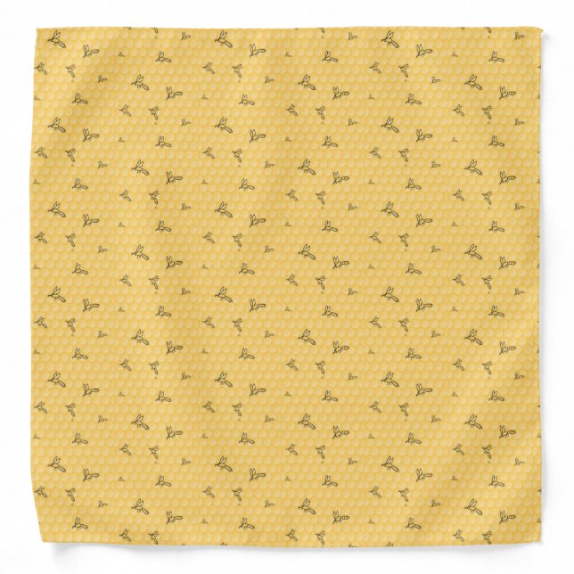 Honeybee Harmony Bandana (Front)