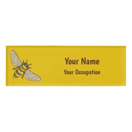 Honeybee Name Tag