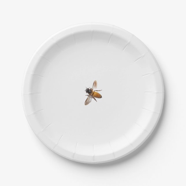 Honeybee Paper Plates (Front)
