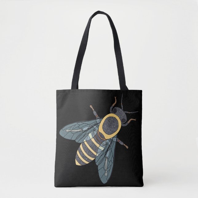 Honeybee (single black) - Tote (Front)