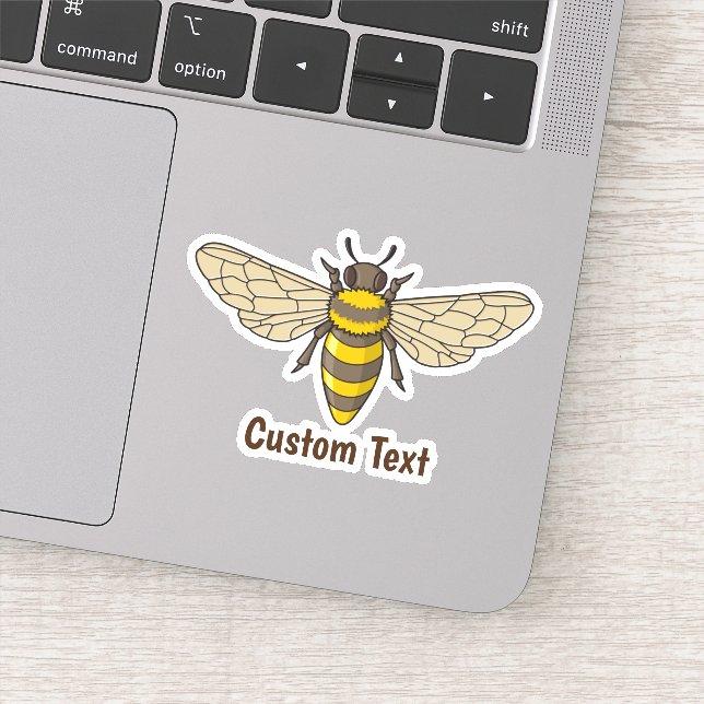 Honeybee Sticker (Detail)