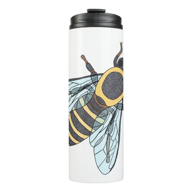 Honeybee (white) - Tumbler (Front)