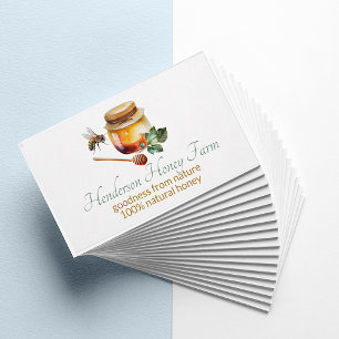 Honeybee Wreath Business  Card