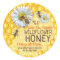 Honeybees Apiary Wildflower Honey Jar Lid Labels