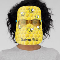 Honeybees Face Shield