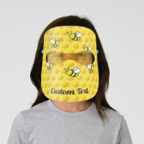 Honeybees Kids' Face Shield