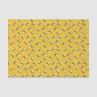 Honeybees Honeycomb Apiary Bee Hive Pattern Tissue Paper