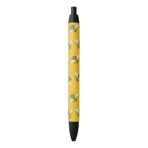 Honeybees Honeycomb Bumble Bee Hive Pattern Pen