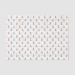Honeybees Honeycomb Tissue Paper