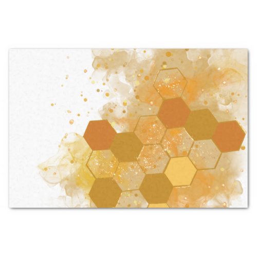 Honeycomb Alcohol Ink Tissue Paper