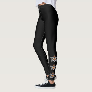 Honeycomb And Bees Leggings