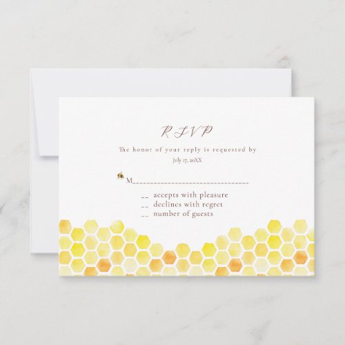 Honeycomb and Floral Response Cards