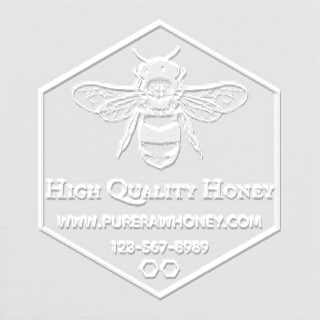 Honeycomb Apiary Skincare Tattoo Bee sign Embosser (Design)