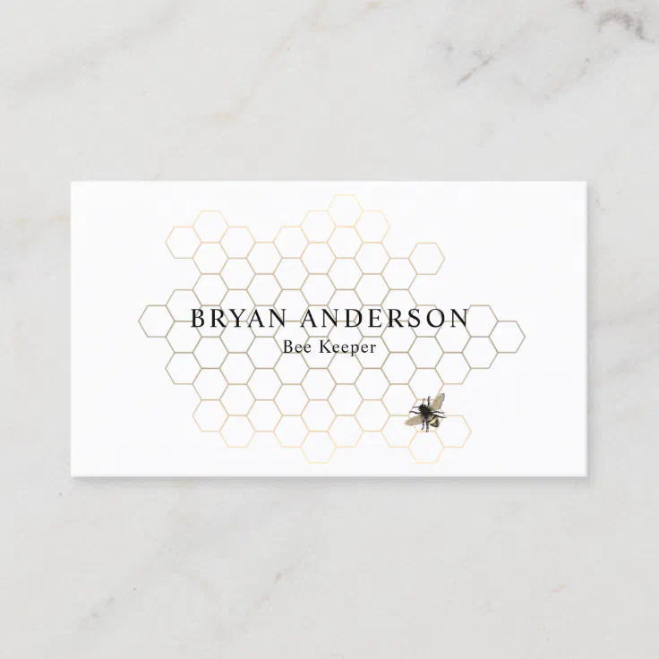 Bee Keeper Business Card Zazzle