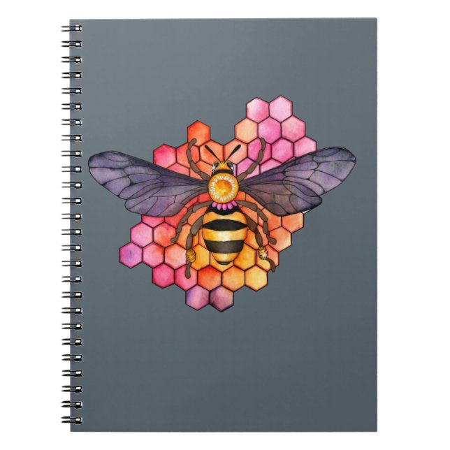 Honeycomb Bee Notebook (Front)