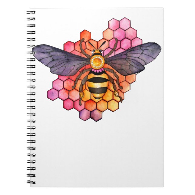 Honeycomb Bee Notebook (Front)
