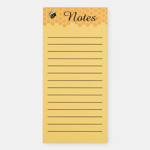 Honeycomb Bee Notepad