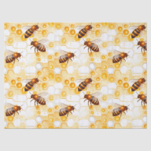 Honeycomb Bee Series Design 1 Tissue Paper
