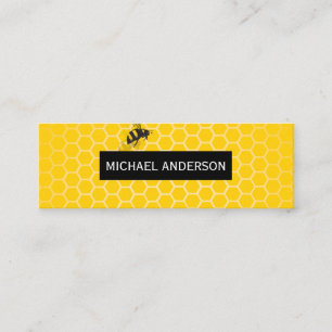 Honeycomb / Bees Mini Business Card