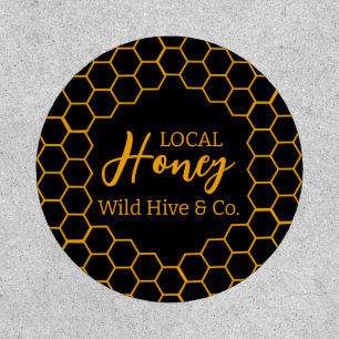 Honeycomb – Black or White Background Patch