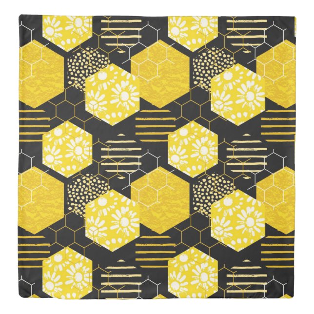 Honeycomb! Duvet Cover (Front)