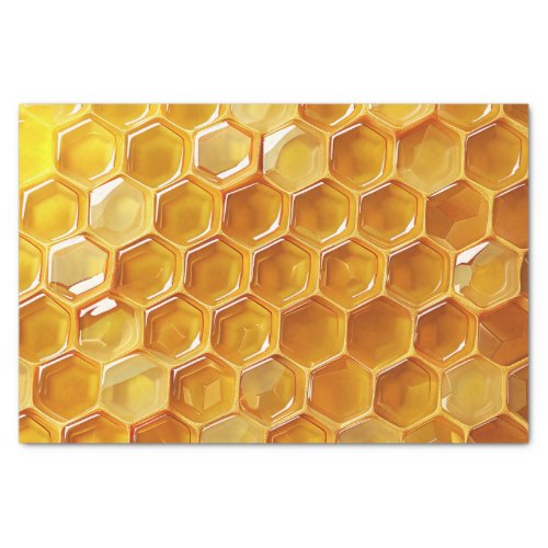 Honeycomb Full of Honey Decoupage Tissue Paper