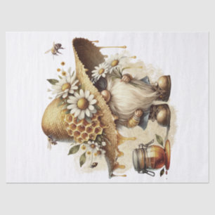 Honeycomb Gnome Tissue Paper