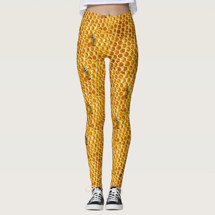 Womens Honeycomb Leggings