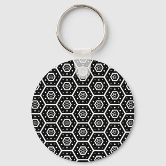 Honeycomb Keychain