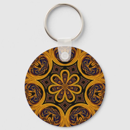 Honeycomb Keychain