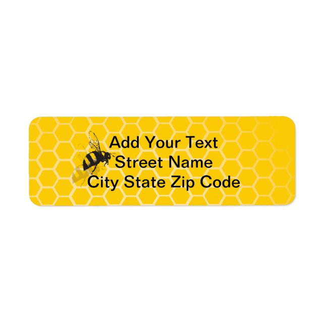 Honeycomb Label (Front)