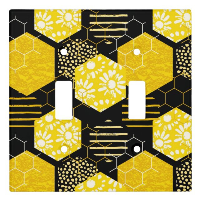 Honeycomb! Light Switch Cover (Front)