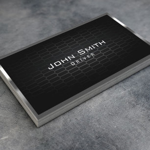 Honeycomb Metal Cells Driver Business Card