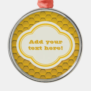 Honeycomb Metal Ornament