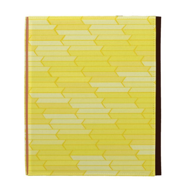Honeycomb Padfolio iPad Case (Front)