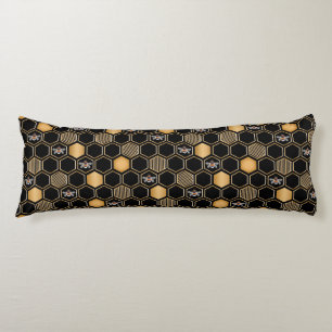 Honeycomb Pattern Body Pillow