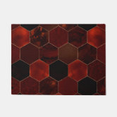 Honeycomb Pattern Durable Front Door Mat Hexagon Pattern - Temu