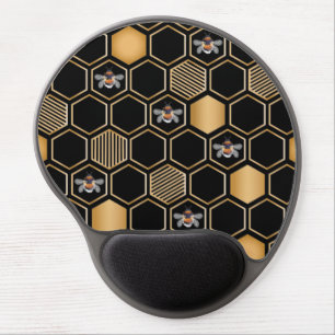 Honeycomb Pattern Gel Mouse Pad
