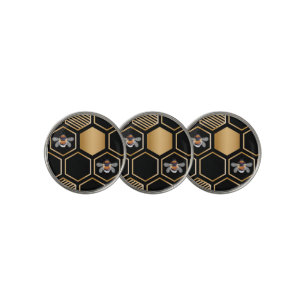 Honeycomb Pattern Golf Ball Marker