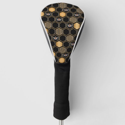 Honeycomb Pattern Golf Head Cover