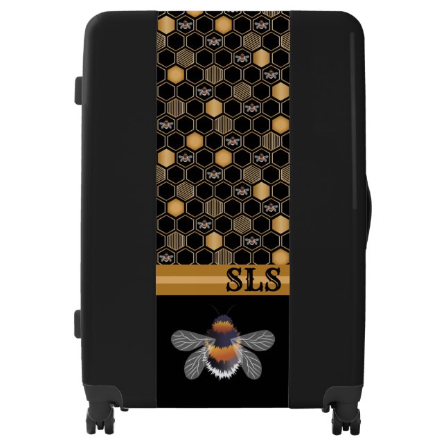 Honeycomb Pattern Luggage (Front)
