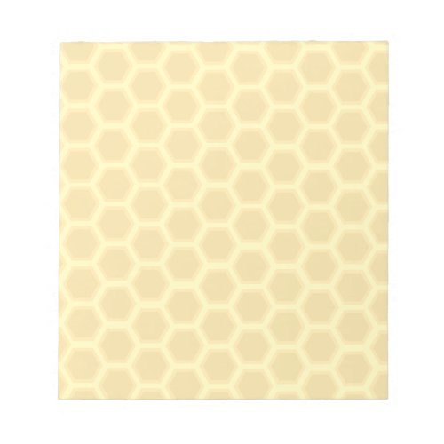 Honeycomb Pattern Notepad