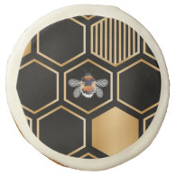 Honeycomb Pattern Sugar Cookie