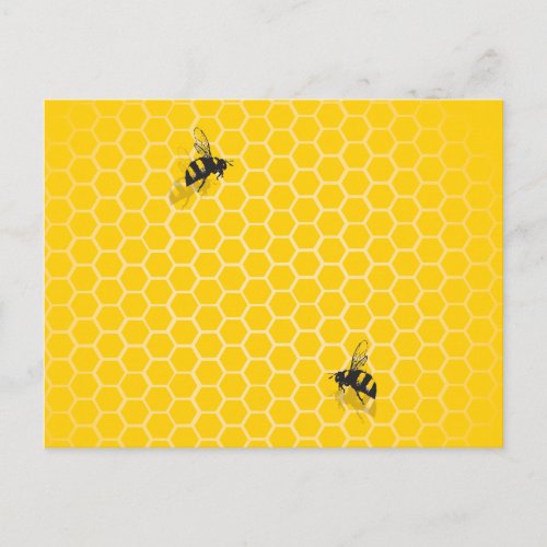 Honeycomb Postcard