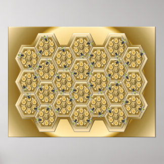 Honeycomb Poster