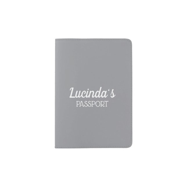 Honeycomb | Solid Color Lavender 2 Personal Passport Holder (Front)